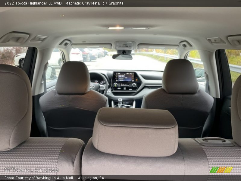 Magnetic Gray Metallic / Graphite 2022 Toyota Highlander LE AWD