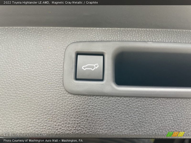 Magnetic Gray Metallic / Graphite 2022 Toyota Highlander LE AWD