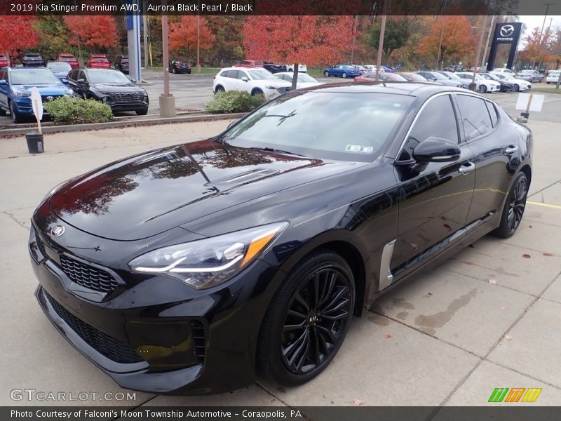 Front 3/4 View of 2019 Stinger Premium AWD