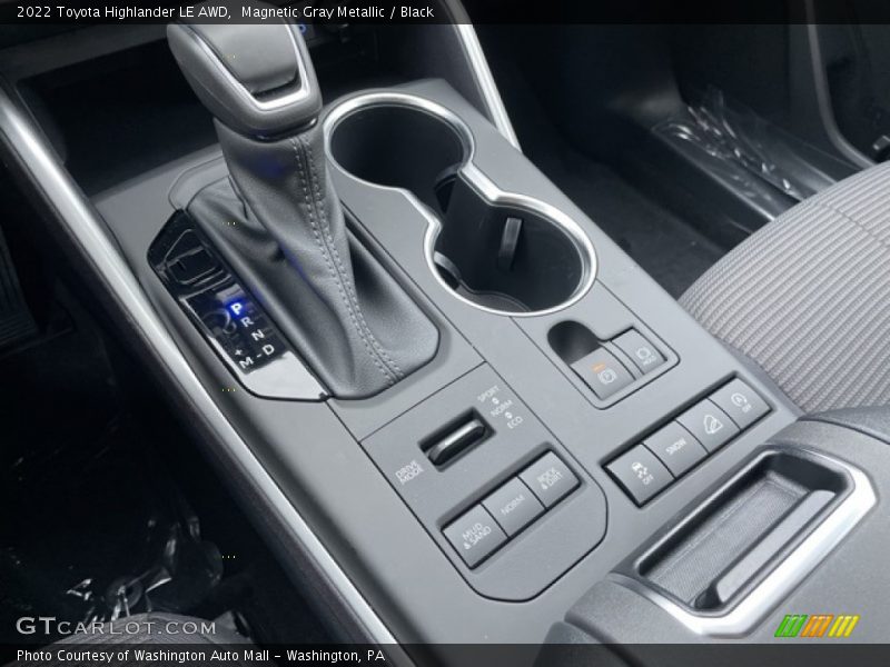 Magnetic Gray Metallic / Black 2022 Toyota Highlander LE AWD