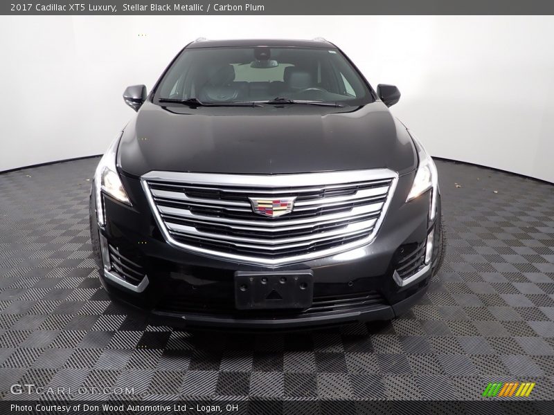Stellar Black Metallic / Carbon Plum 2017 Cadillac XT5 Luxury