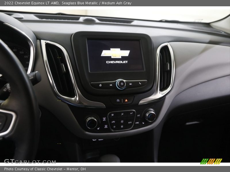 Seaglass Blue Metallic / Medium Ash Gray 2022 Chevrolet Equinox LT AWD