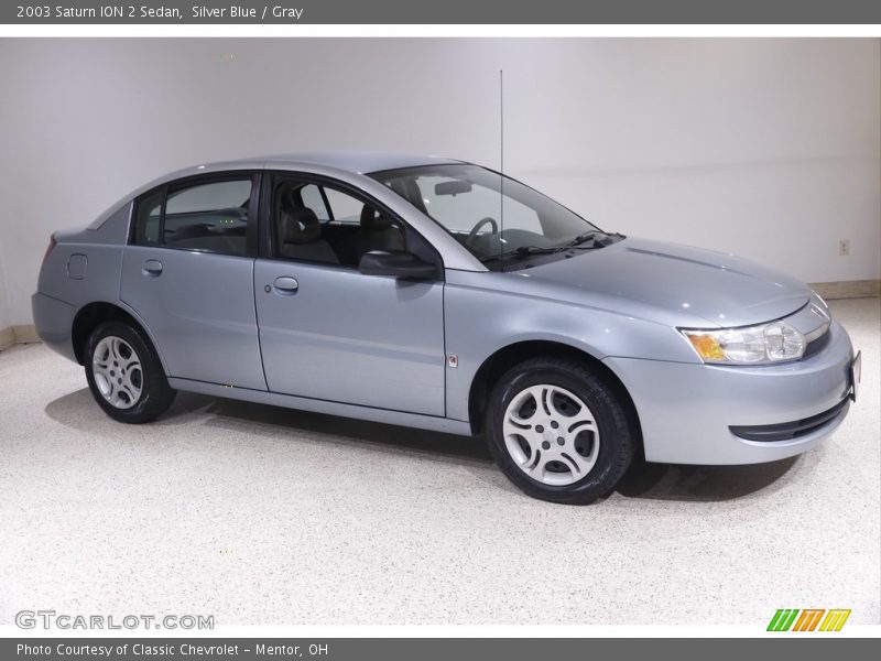 Silver Blue / Gray 2003 Saturn ION 2 Sedan