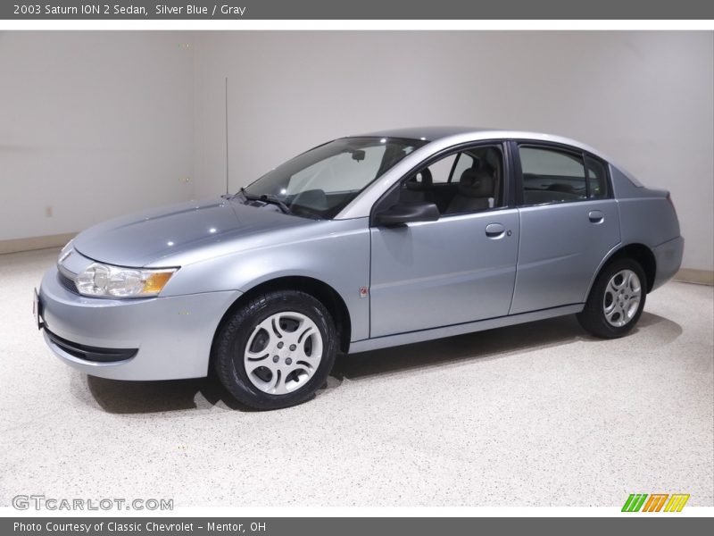 Silver Blue / Gray 2003 Saturn ION 2 Sedan