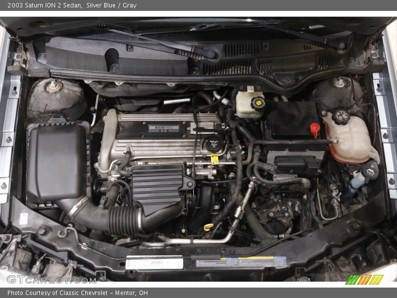 Silver Blue / Gray 2003 Saturn ION 2 Sedan