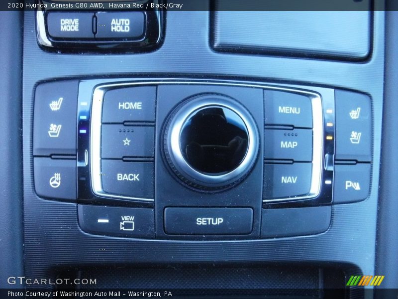 Controls of 2020 Genesis G80 AWD