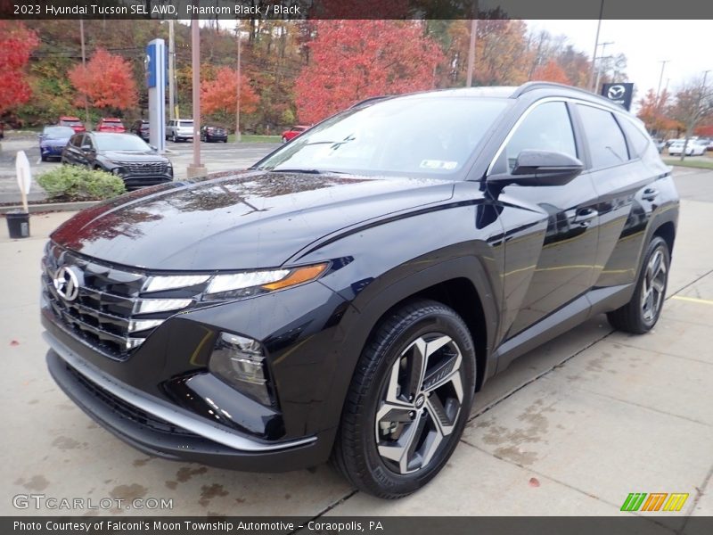 Front 3/4 View of 2023 Tucson SEL AWD