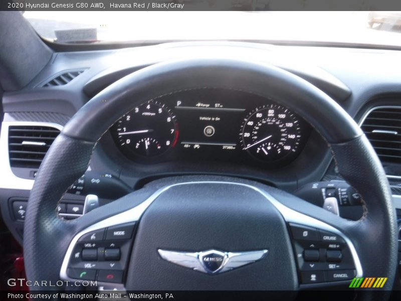  2020 Genesis G80 AWD Steering Wheel