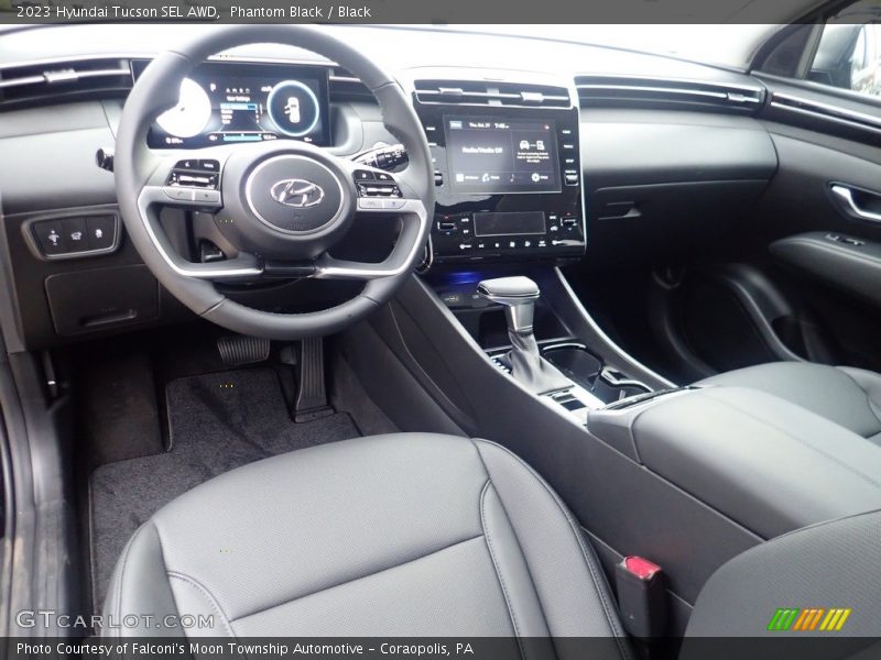 2023 Tucson SEL AWD Black Interior