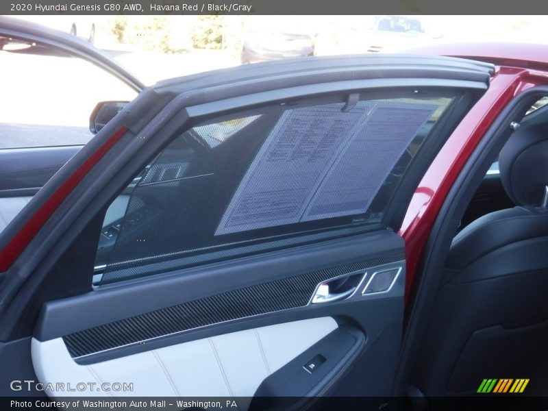 Havana Red / Black/Gray 2020 Hyundai Genesis G80 AWD
