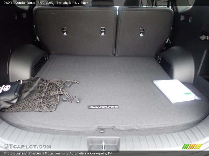 Twilight Black / Black 2023 Hyundai Santa Fe SEL AWD
