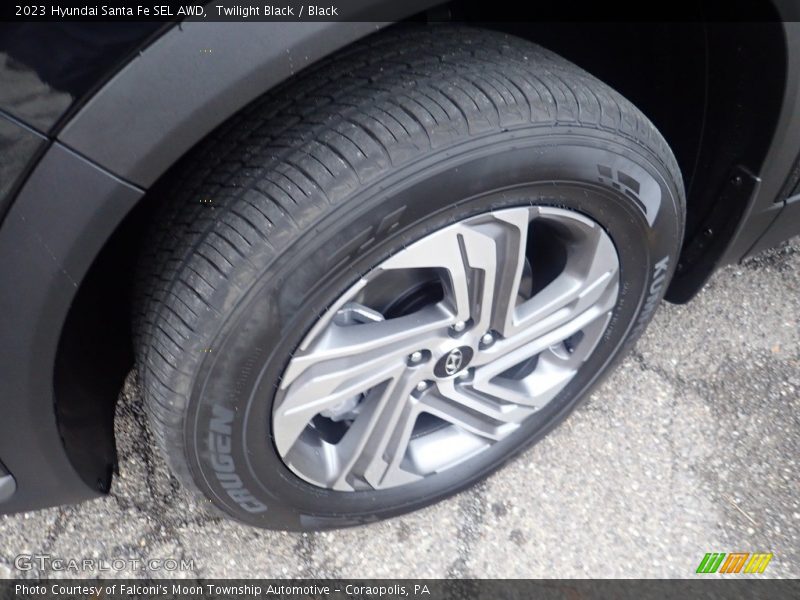 Twilight Black / Black 2023 Hyundai Santa Fe SEL AWD