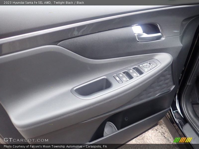 Twilight Black / Black 2023 Hyundai Santa Fe SEL AWD