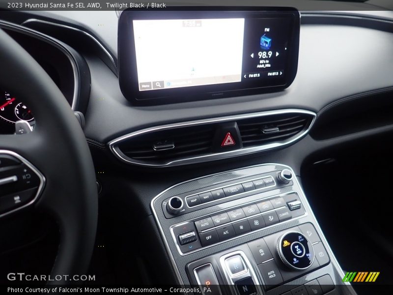 Twilight Black / Black 2023 Hyundai Santa Fe SEL AWD