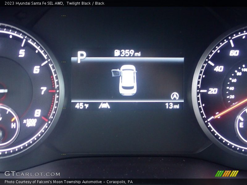 Twilight Black / Black 2023 Hyundai Santa Fe SEL AWD
