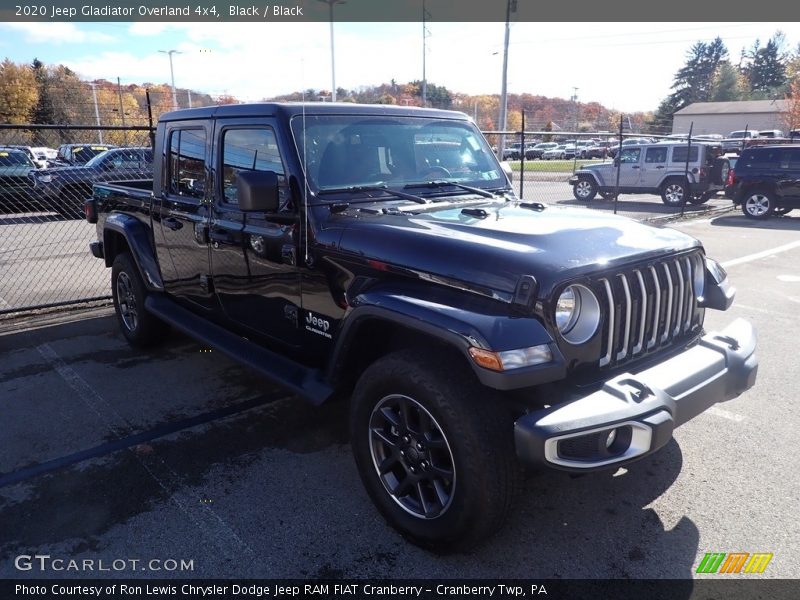 Black / Black 2020 Jeep Gladiator Overland 4x4