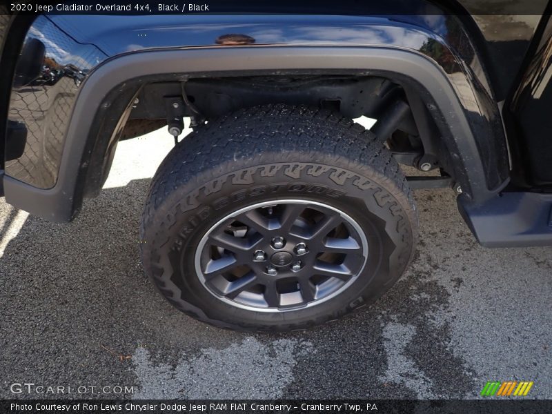 Black / Black 2020 Jeep Gladiator Overland 4x4