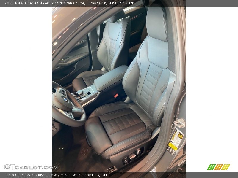 Dravit Gray Metallic / Black 2023 BMW 4 Series M440i xDrive Gran Coupe
