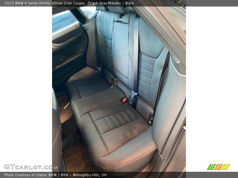 Dravit Gray Metallic / Black 2023 BMW 4 Series M440i xDrive Gran Coupe