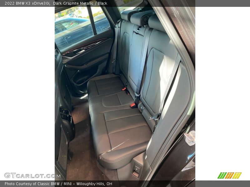 Dark Graphite Metallic / Black 2022 BMW X3 xDrive30i