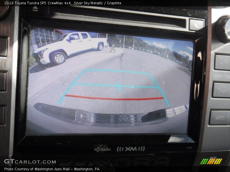 Silver Sky Metallic / Graphite 2019 Toyota Tundra SR5 CrewMax 4x4