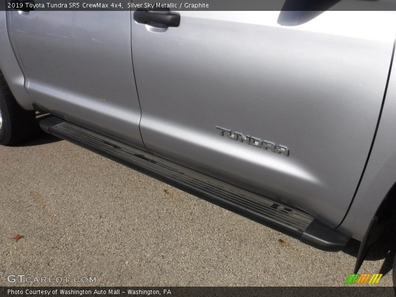 Silver Sky Metallic / Graphite 2019 Toyota Tundra SR5 CrewMax 4x4