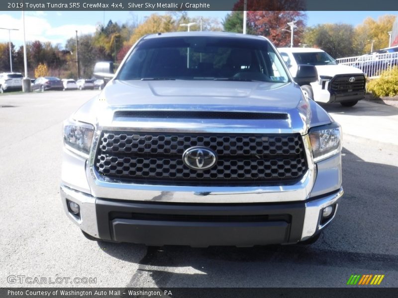 Silver Sky Metallic / Graphite 2019 Toyota Tundra SR5 CrewMax 4x4