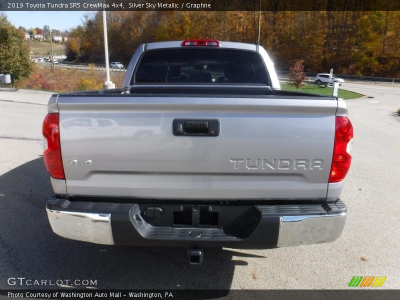 Silver Sky Metallic / Graphite 2019 Toyota Tundra SR5 CrewMax 4x4