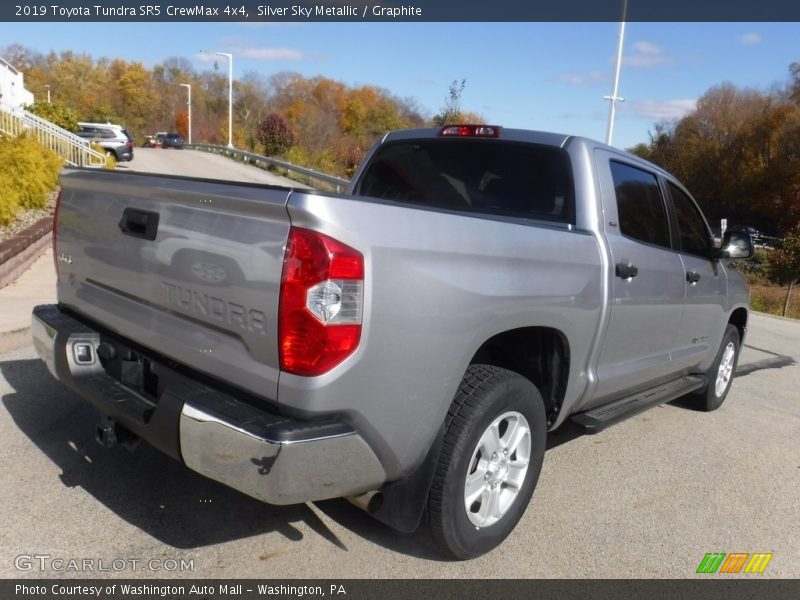 Silver Sky Metallic / Graphite 2019 Toyota Tundra SR5 CrewMax 4x4