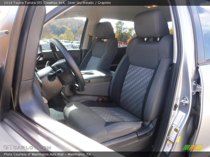 Silver Sky Metallic / Graphite 2019 Toyota Tundra SR5 CrewMax 4x4