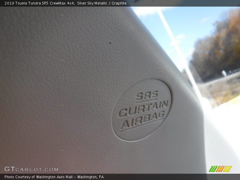Silver Sky Metallic / Graphite 2019 Toyota Tundra SR5 CrewMax 4x4
