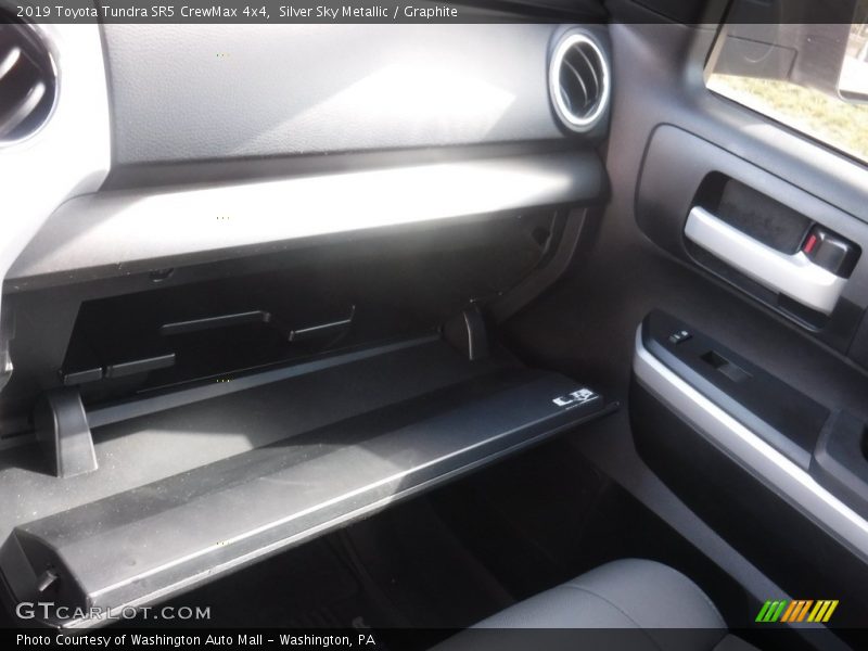 Silver Sky Metallic / Graphite 2019 Toyota Tundra SR5 CrewMax 4x4