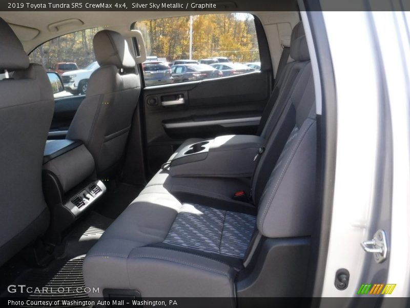 Silver Sky Metallic / Graphite 2019 Toyota Tundra SR5 CrewMax 4x4