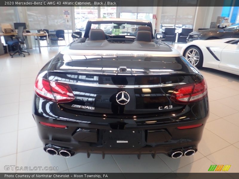 Black / Black 2020 Mercedes-Benz C AMG 43 4Matic Cabriolet