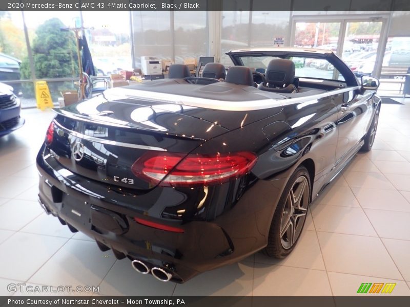 Black / Black 2020 Mercedes-Benz C AMG 43 4Matic Cabriolet