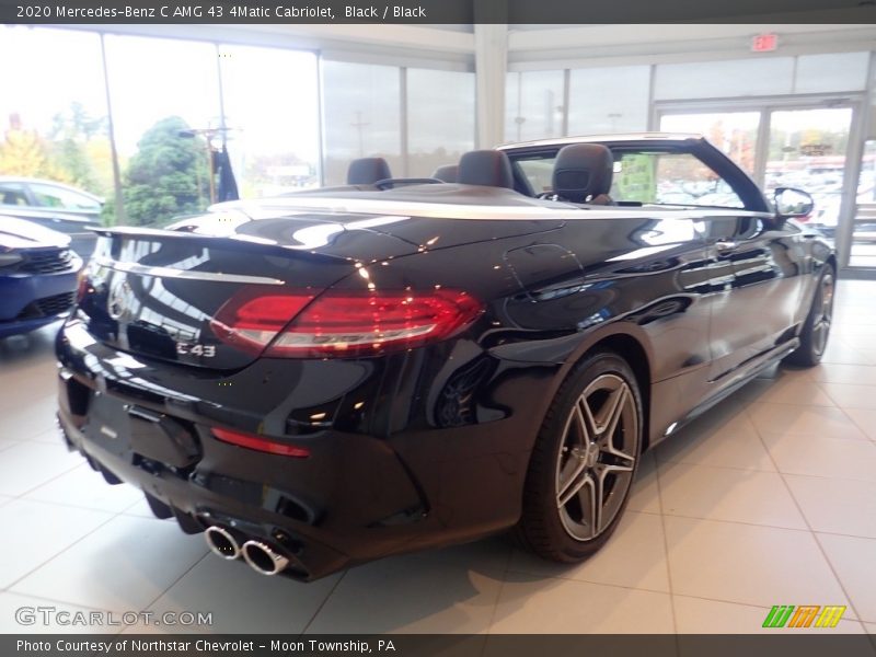 Black / Black 2020 Mercedes-Benz C AMG 43 4Matic Cabriolet