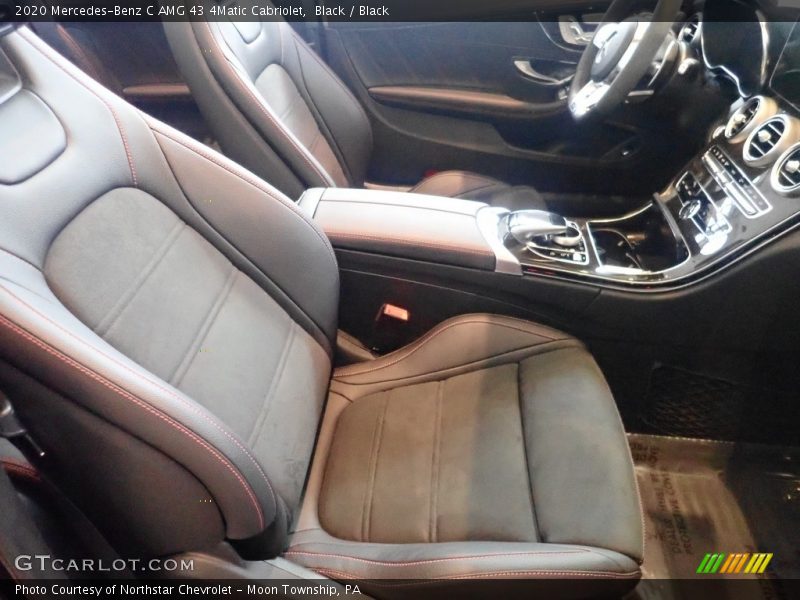 Front Seat of 2020 C AMG 43 4Matic Cabriolet