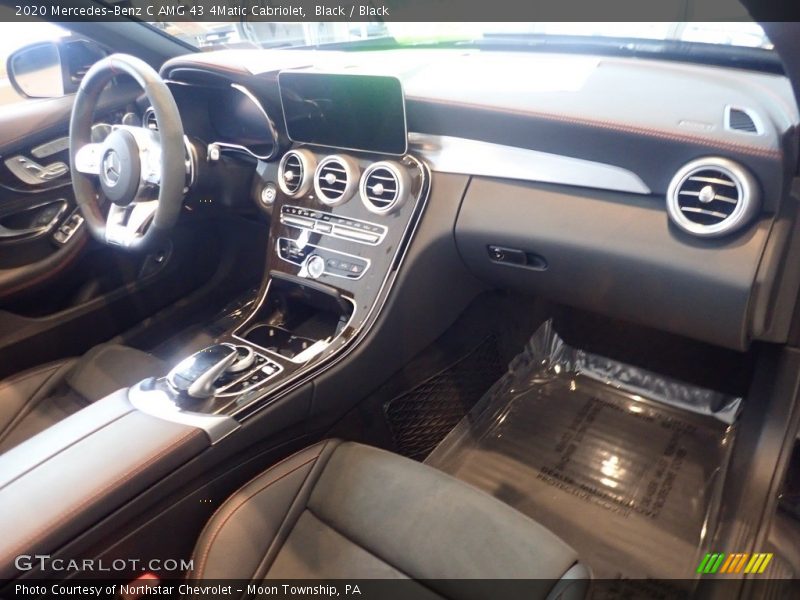 Black / Black 2020 Mercedes-Benz C AMG 43 4Matic Cabriolet