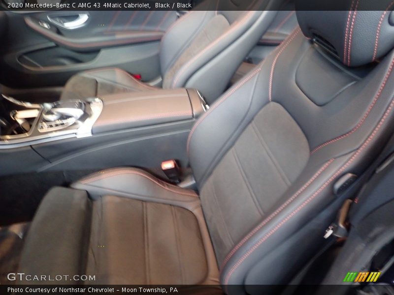 Front Seat of 2020 C AMG 43 4Matic Cabriolet