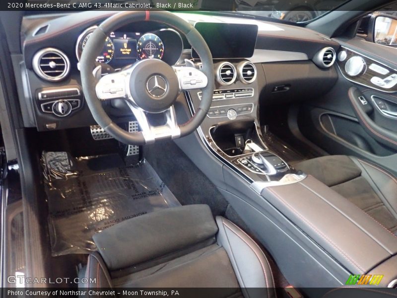  2020 C AMG 43 4Matic Cabriolet Black Interior