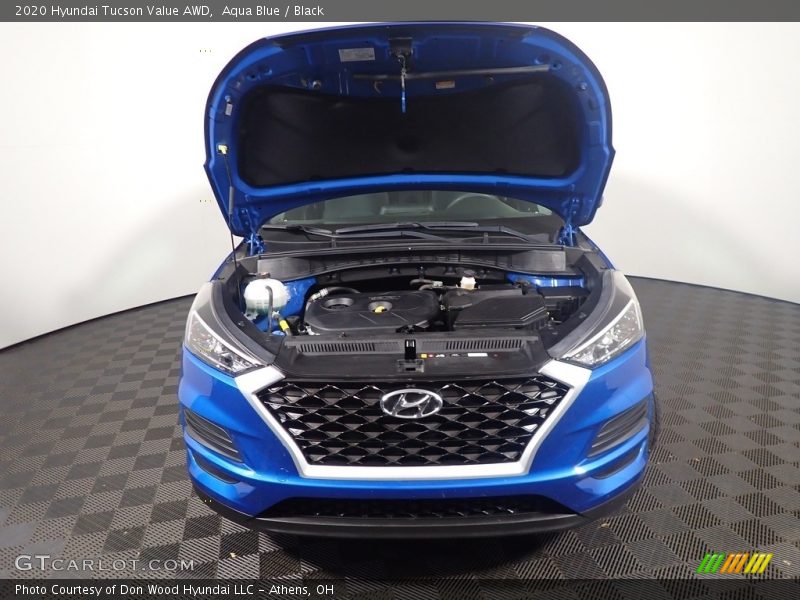 Aqua Blue / Black 2020 Hyundai Tucson Value AWD