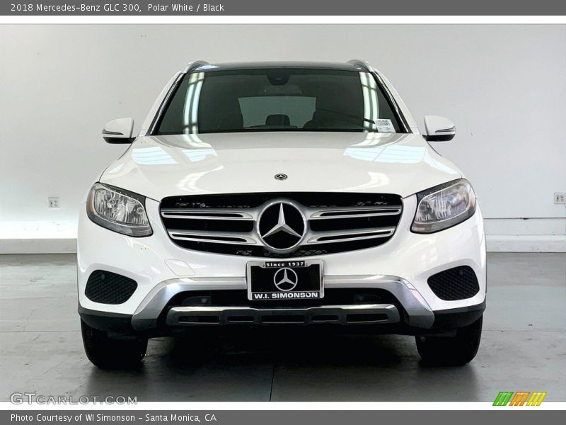 Polar White / Black 2018 Mercedes-Benz GLC 300