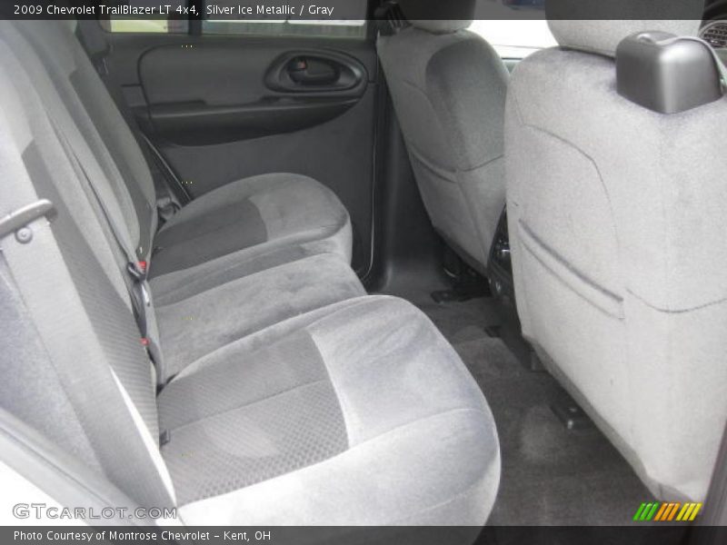 Silver Ice Metallic / Gray 2009 Chevrolet TrailBlazer LT 4x4