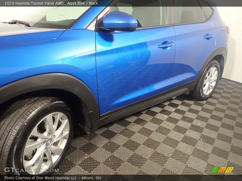 Aqua Blue / Black 2020 Hyundai Tucson Value AWD