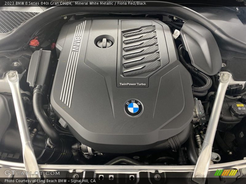  2023 8 Series 840i Gran Coupe Engine - 3.0 Liter M TwinPower Turbocharged DOHC 24-Valve Inline 6 Cylinder