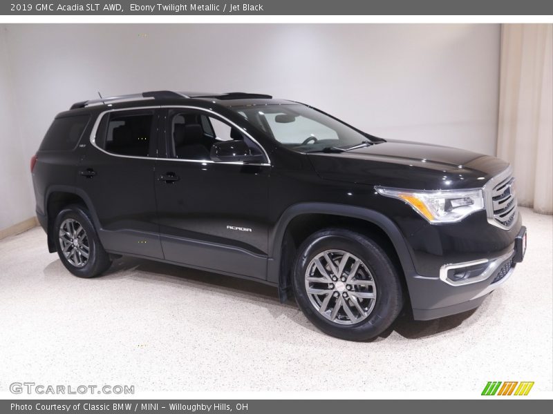 Ebony Twilight Metallic / Jet Black 2019 GMC Acadia SLT AWD