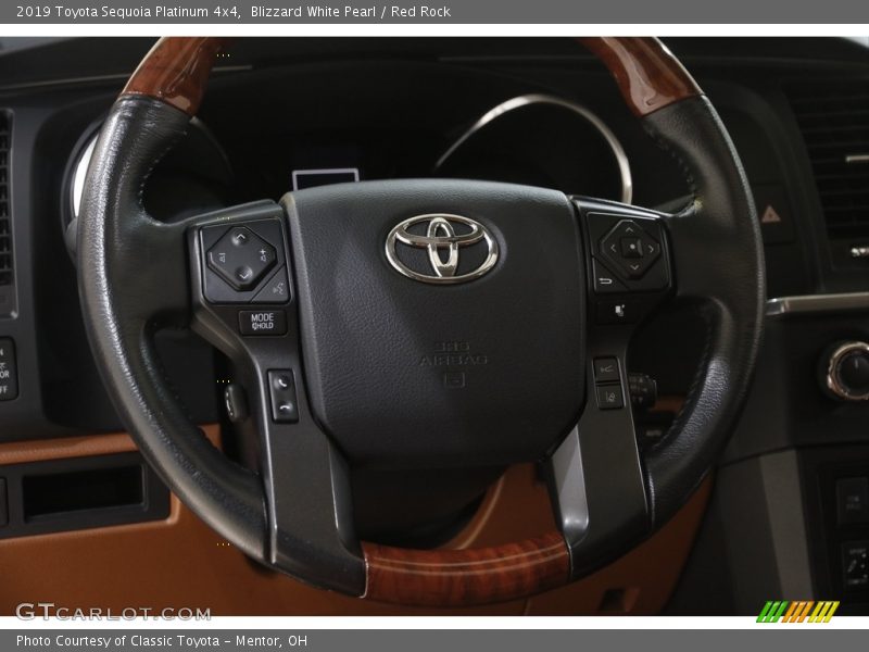  2019 Sequoia Platinum 4x4 Steering Wheel