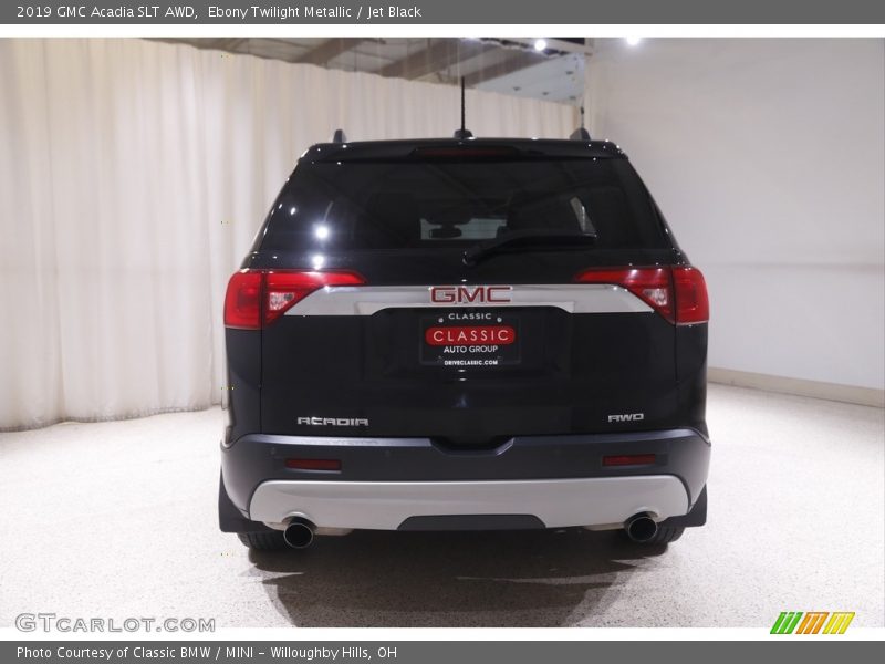 Ebony Twilight Metallic / Jet Black 2019 GMC Acadia SLT AWD