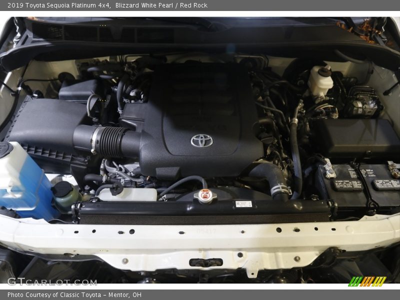  2019 Sequoia Platinum 4x4 Engine - 5.7 Liter i-Force DOHC 32-Valve VVT-i V8