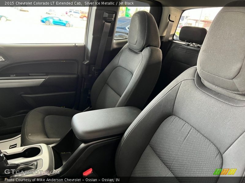 Silver Ice Metallic / Jet Black 2015 Chevrolet Colorado LT Extended Cab